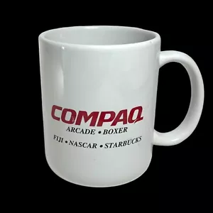 Taza de café de computadora Compaq de colección taza promocional arcade boxer geek nerd retro Y2K - Imagen 1 de 7