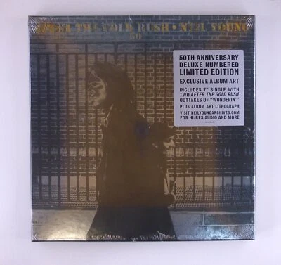 12" LP +7" Single Vinyl Deluxe Box Neil Young After The Gold Rush Numbered -N271 - Image 1 of 2