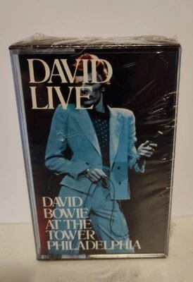 David Bowie At The Tower Philadelphia DAVID LIVE Double Cassette Set - Image 1 of 4