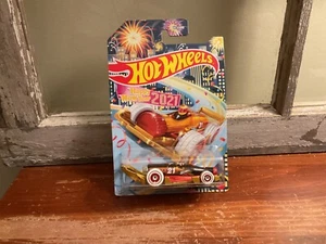 Carbonatore Hot Wheels Felice Anno Nuovo 2021 Inseguimento Capodanno - Foto 1 di 5