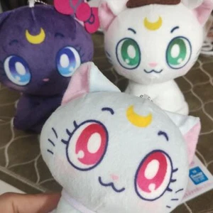 Sailor Moon Sanrio Luna Diana Artemis Keycharm Mascot Set Of 3 Japan New - Picture 1 of 11