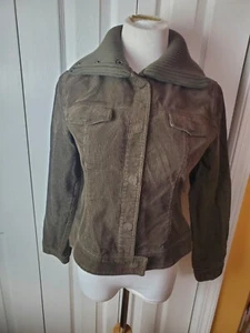 Otto Green Corduroy Short Size Large Women's Jacket - Picture 1 of 8