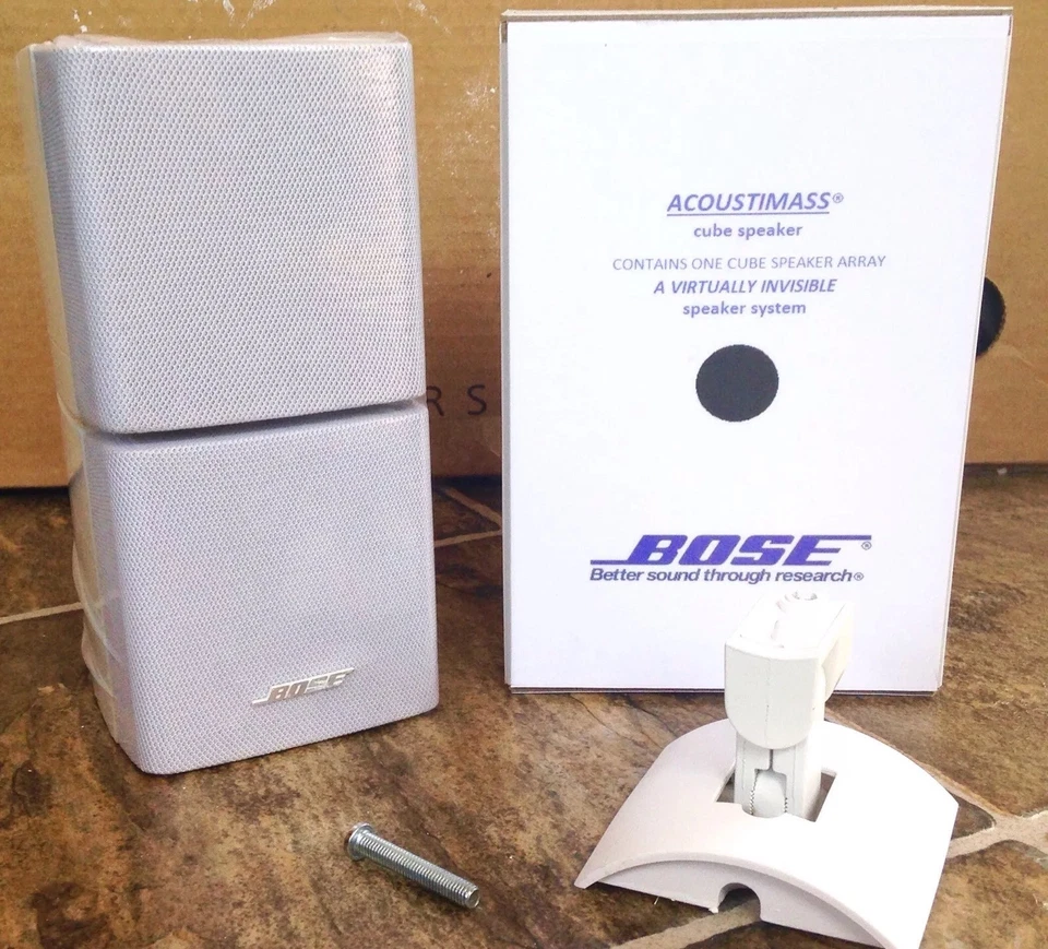 Bose Double Cube Speaker DoubleShot and Mount UB20 Acoustimass Lifestyle Mint - image 1 of 4
