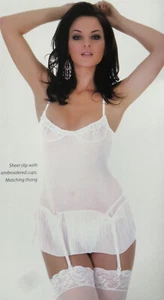 Women Sexy-Lingerie Lace Dress G-string Babydoll Sleepwear Corset Night Set - Picture 1 of 1
