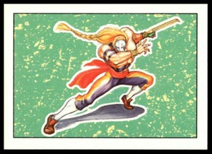 1993 Topps Street Fighter II #80 "Wall Leap" Vega Trading Card Capcom - Picture 1 of 2