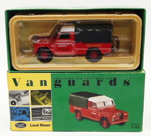 Vanguards 1/43 Scale VA07600 - Land Rover Series II - Midland Red