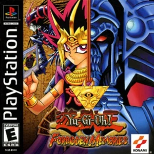 Yu-Gi-Oh! Disco y estuche Forbidden Memories (Sony PlayStation 1) solo PROBADO - Imagen 1 de 1