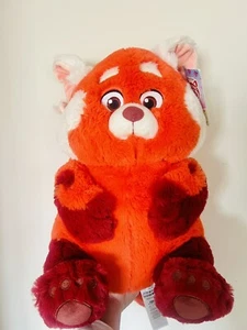 Disney Parks Disneyland Pixar Turning Red 16" Plush Red Panda Mei NWT - Picture 1 of 1