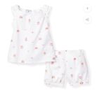 Petite Plume Girls Desserts Amelie Pajamas 2pc Shorts Set size 14 Cotton