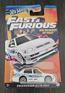 Hot Wheels - HW Fast & Furious HW Decades Of Fast 4/5 Volkswagen Jetta MK3 2024 - Picture 1 of 1