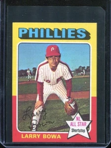 1975 Topps MINI Baseball # 420 Larry Bowa (NM-MT) Near Mint to Mint - Picture 1 of 2