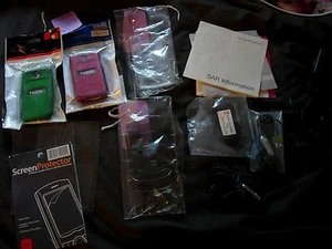 Sony Ericson TM506 covers ear phone headsets pads screen protectors charger      - Picture 1 of 8