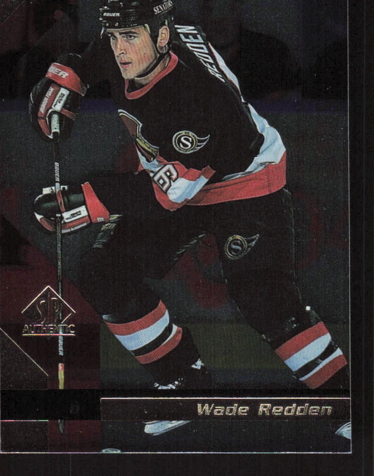 1997 SP Authentic  #108 Wade Redden Ottawa Senators - Image 1 of 2