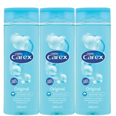 Carex Original Duschgel 500ml - 3er Pack