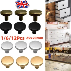 1/6/12pcs Zinc Alloy Door Knobs Cabinet Handles for Cupboard Drawer Kitchen - Picture 1 of 18