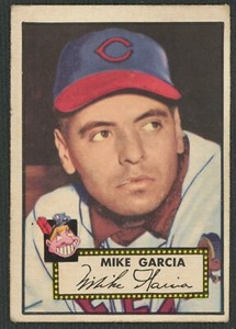 1952 Topps #272 Mike Garcia  ~VG/VGEX Cleveland Indians