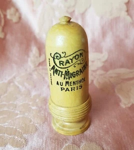 Viktorianisches französisches Sammlerstück Medizin/Apotheke Werbung Baum Ware, Eichelform - Bild 1 von 4