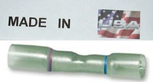 (100) Blue to Red Heat Shrink Step Down Butt Splice Connectors 16/14-22/18 AWG - Picture 1 of 1