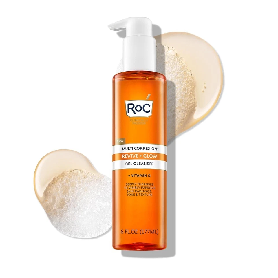 Limpiador facial en gel RoC Multi Correxion Revive + Glow con vitamina C y... Foto 1 de 4