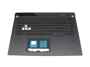 Asus ROG Strix G17 G713IC original Tastatur inkl. Topcase DE (deutsch) schwarz/g - Afbeelding 1 van 4