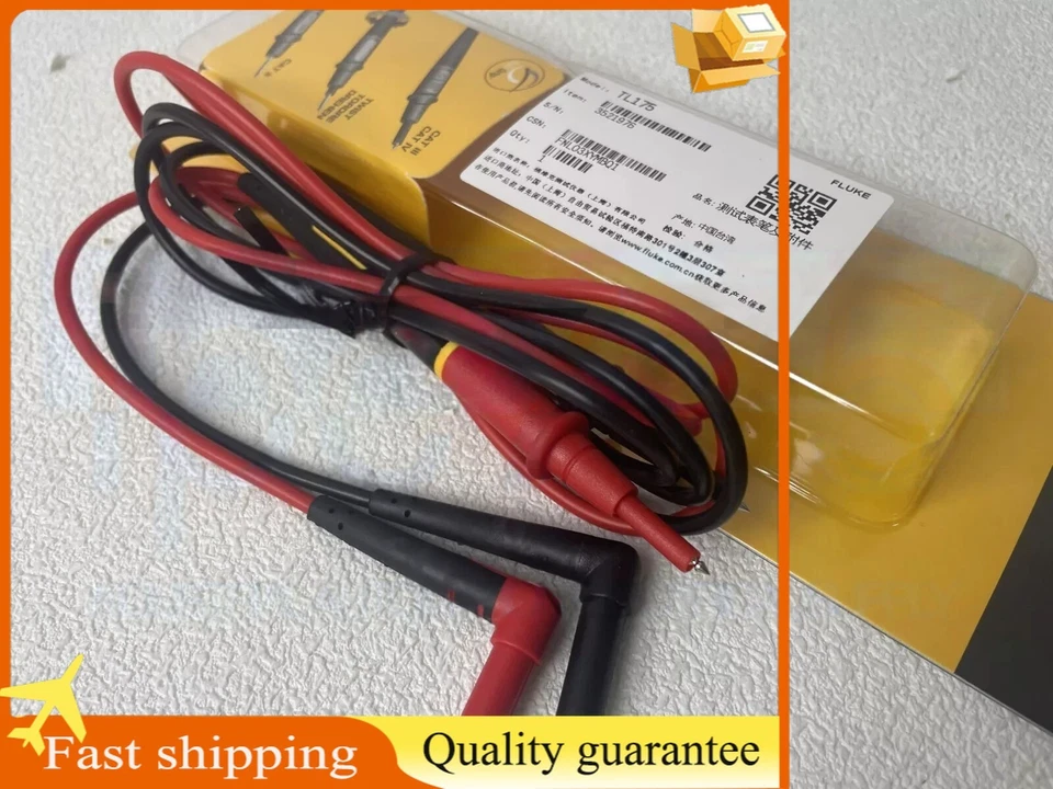 Fluke TL175 TwistGuard Test Leads 2mm Diameter Probe Tips
