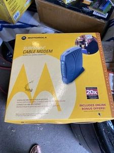 Motorola SURFboard Cable Modem High-Speed Internet Access - Picture 1 of 8