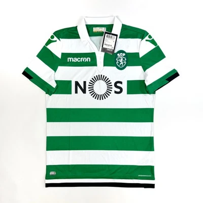 Camiseta deportiva de fútbol Sporting CP Lisbon local 2018/19 Macron talla M Foto 1 de 4