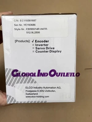 1PC NEW ELCO encoder EB58W14R-H4TR-512.9L2500 Free Fastshipping DHL - Image 1 of 2