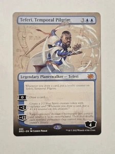 Teferi, Temporal Pilgrim - Showcase - The Brother's War - Near Mint - MTG - Picture 1 of 1