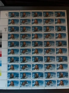 Scott #2220-23 Arctic Explorers Sheet of 50 22¢ Stamps (1986) - Picture 1 of 2