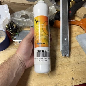 Watts WQCCC11 Kwik Change Pre-Carbon Water Filter Yellow - New Sealed - Picture 1 of 4