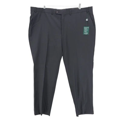 Calça social masculina preta 100% lã ultraflex 46x32 nova com etiquetas Lauren Ralph Lauren - Imagem 1 de 4
