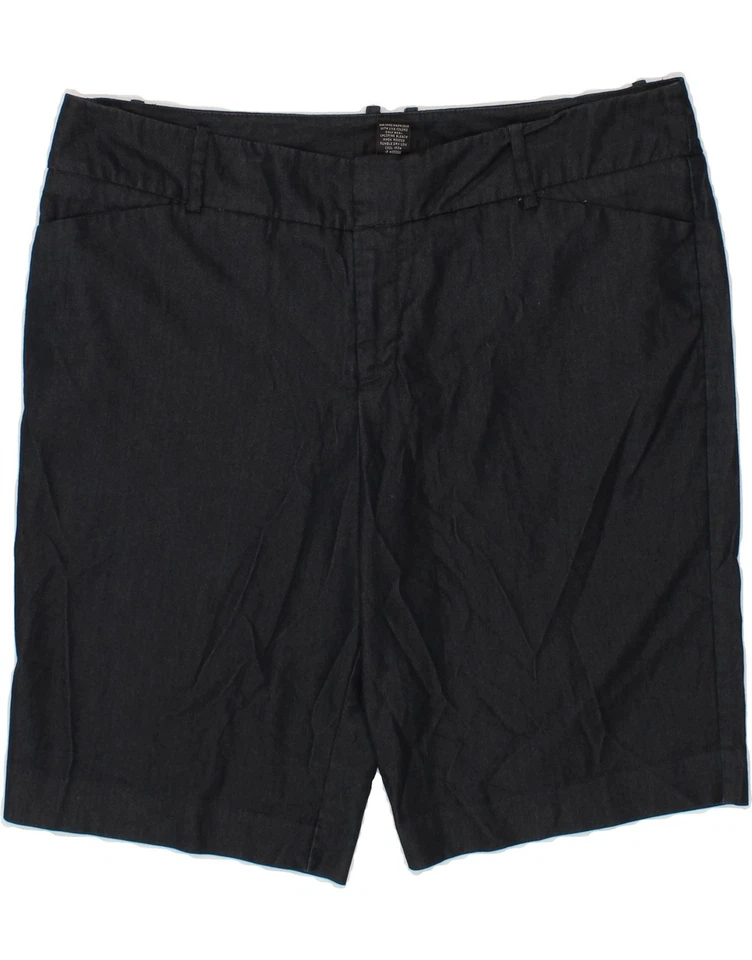 MOSSIMO Womens Stretch Bermuda Shorts US 16 2XL W40 Navy Blue Cotton AN08 - Изображение 1 из 3