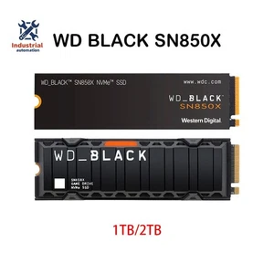 WD BLACK SN850X 1TB 2TB 4TB SSD M.2 2280 PCIe 4.0 x4 Internal Solid State Drive - Picture 1 of 23