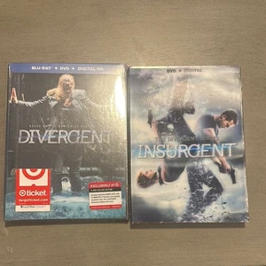 Divergent & Insurgent Blu-ray DVD Set Neu Versiegelt - Bild 1 von 5