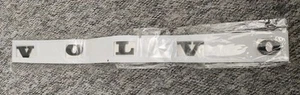 VOLVO Heck Logo Schriftzug Emblem Einzelbuchstaben in schwarz matt 25mm Höhe - Bild 1 von 6