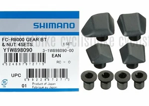 Shimano Ultegra FC R8000 Chainring Fixing Bolt & Cap Set NIB - Picture 1 of 1