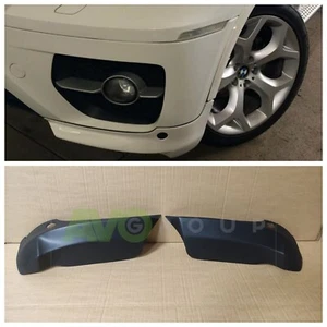 Front bumper Flaps Spoiler Splitters for BMW X6 E71 E72 2007-2014 - Picture 1 of 9