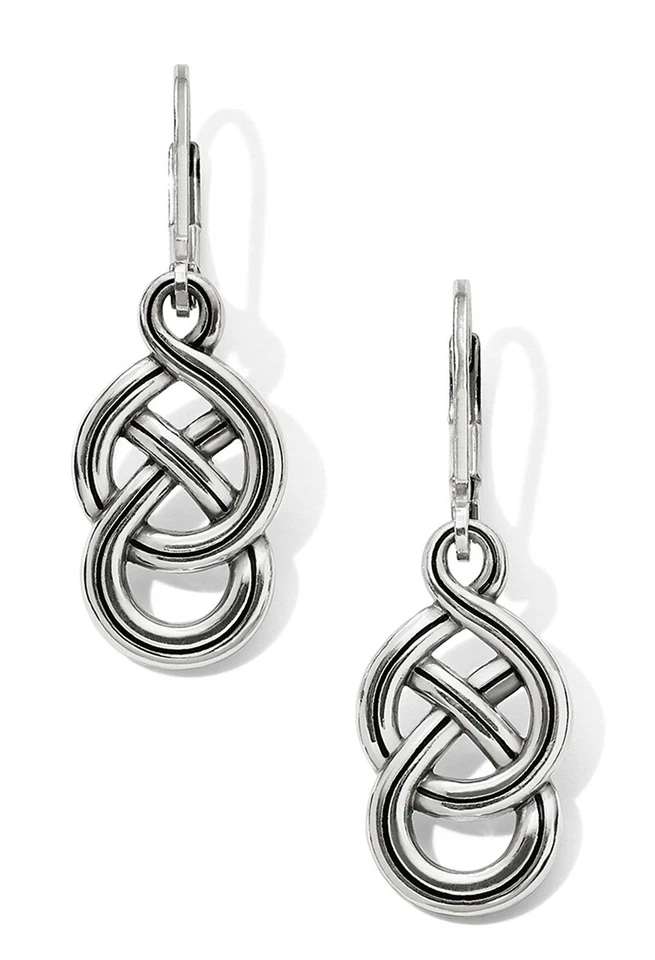 Brighton Interlok Braid Petite Leverback Earrings JA6230