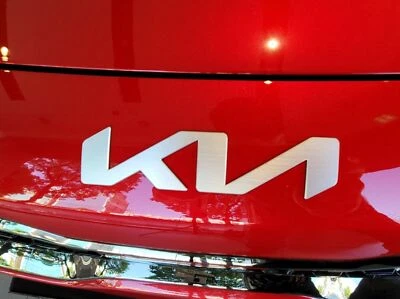 Genuine OEM Front Hood New Kia Logo Emblem Badge For 2018~ 2023+ Kia Stinger - Image 1 of 3