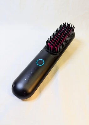 TYMO Porta Cordless Hair Straightener Brush Portable Ceramic Heat HC120 No Cord - Image 1 of 4