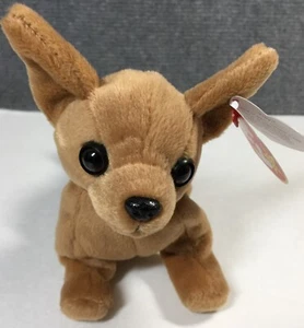Ty Beanie Babies Tiny the Chihuahua, DOB 1988, Tush 1999,  PE Pellets - NWT - Picture 1 of 7