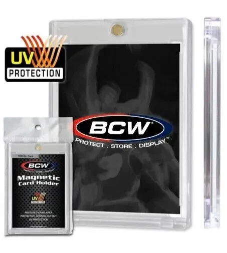 BCW Magnetic Card Holder One Touch 100 Point pt - Image 1 of 1