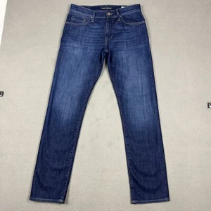 Mavi Jeans Mens 31x34 (32x32) Blue Denim Zach Straight Leg Dark Wash Stretch EUC - Picture 1 of 15