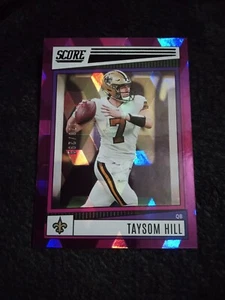 2022 Score Taysom Hill Purple Parallel New Orleans Saints 178/299 - Picture 1 of 2