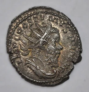 Postumus AR Antoninianus, 260-68 AD, RIC-93, Roman Imperial Coin - Picture 1 of 2