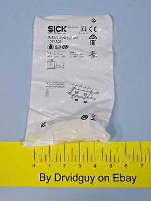 Sick IME30-38NPSZC0S Inductive Proximity Sensor; PNP; 10-30 VDC; 1071309 - Image 1 of 4