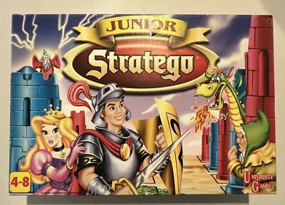 Vintage 'Junior Stratego' Board Game - Jumbo/University Games Aust.2003 VGC RARE - Image 1 of 4