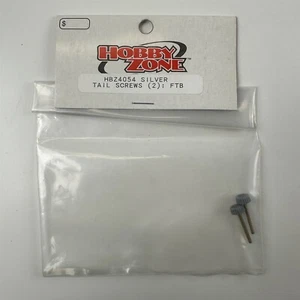 HobbyZone HBZ4054 FTB Silver Tail Screws (2) NEW - Picture 1 of 2