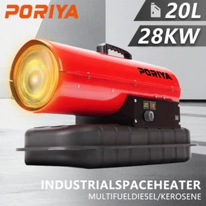 PORIYA Industrial Space Heater 28KW Diesel Portable Forced Air Workshop Heater - Picture 1 of 10
